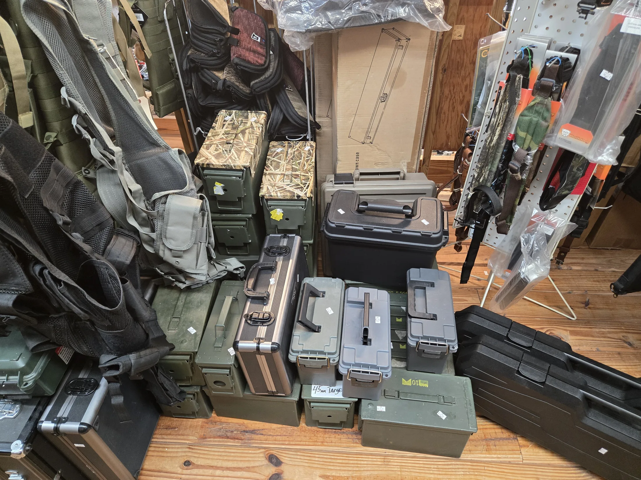 Ammo cans, gun cases and surplus gear at AAA Gun & Pawn